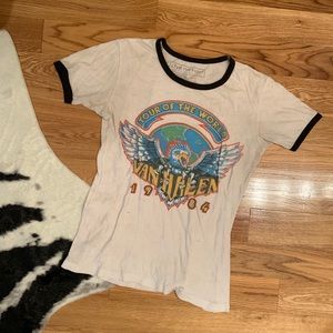 Van Halen thrifted band tee